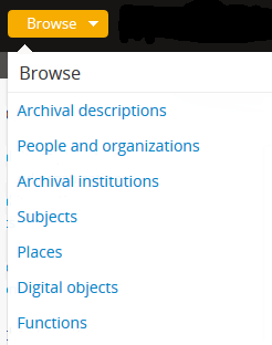 An image of the Browse menu's options