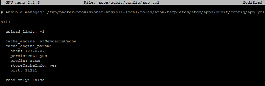 An example of the app.yml file in apps/qubit/config