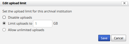 An image of the upload limit dialog
